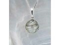 Pendentif - perle+or blanc | K-Collection
